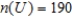 Let A and B be subsets of a universal set U and suppose   ,   ,   , and   . Compute: ​   __________ ​   __________ ​   __________