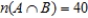 Let A and B be subsets of a universal set U and suppose   ,   ,   , and   . Compute: ​   __________ ​   __________ ​   __________