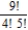 Evaluate the expression. ​   ​ A)  136 B)  129 C)  126 D)  123