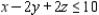 Solve the linear programming problem by the simplex method. Minimize   subject to         A)    B)    C)    D)   