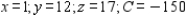 Solve the linear programming problem by the simplex method. Minimize   subject to         A)    B)    C)    D)   