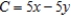 Solve the given minimization problem by the simplex method. Minimize   subject to       A)    B)    C)    D)    E)   