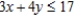 Solve the given minimization problem by the simplex method. Minimize   subject to       A)    B)    C)    D)    E)   