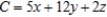 Rewrite the linear programming problem as a maximization problem with constraints involving inequalities of the form   (with the exception of the inequalities   ,   , and   ) . Minimize     subject to   A)  Maximize   subject to   B)  Maximize   subject to   C)  Maximize   subject to   D)  Maximize   subject to   E)  Maximize   subject to  