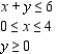 Determine graphically the solution set for the system of inequalities and indicate whether the solution set is bounded or unbounded.   A)  bounded   B)  unbounded   C)  unbounded  