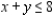 Solve the linear programming problem by the method of corners. Maximize     subject to       A)  x = 0; y = 8; P = 56 B)  x = 2; y = 6; P = 43 C)  x = 6; y = 2; P = 20 D)  x = 8; y = 0; P = 20
