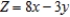 Find the optimal (maximum and minimum)  values of the objective function on the feasible set   . ​   ​   ​ A)    B)    C)    D)    E)   