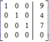 Indicate whether the matrix is in row-reduced form. Answer yes or no. ​  