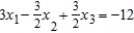 Solve the system of linear equations using the Gauss-Jordan elimination method.       A)    B)    C)    D)    E)  no solution