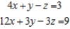 Solve the system of linear equations, using the Gauss-Jordan elimination method.   A)    B)    C)    D)    E)  no solution