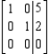 Given that the augmented matrix in row-reduced form is equivalent to the augmented matrix of a system of linear equations, determine whether the system has a solution and find the solution or solutions to the system, if they exist. If not, answer inconsistent.  