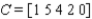 Identify the row matrix. What is its transpose?       A)    B)    C)    D)   