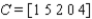 Identify the square matrix. What is its transpose?         A)    B)    C)    D)   