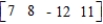 Find the transpose of the given matrix.   A)    B)    C)    D)   