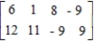 Find the transpose of the given matrix.   A)    B)    C)    D)   