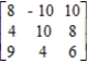 Find the transpose of the given matrix.   A)    B)    C)    D)   