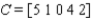 Identify the row matrix. What is its transpose?         Row matrix: __________ (A,B,C or D) Transpose: __________