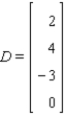 Identify the square matrix. What is its transpose?         Square matrix: __________ (A,B,C or D) Transpose: __________