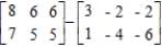 Perform the subtraction.  