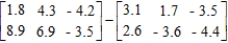 Perform the subtraction.  