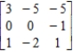 Find the inverse of the matrix, if it exists. ​   ​ A)    B)    C)    D)    E)  the inverse does not exist