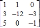 Find the inverse of the given matrix, if it exists. Verify your answer. ​   ​ A)    B)    C)    D)    E)  The inverse matrix does not exist.