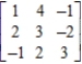 Find the inverse of the given matrix, if it exists. Verify your answer. ​   ​ A)    B)    C)    D)    E)  The inverse matrix does not exist.