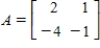Let   . Find   . ​ A)    B)    C)    D)    E)  The inverse matrix does not exist.