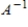 Let   . Find   . ​ A)    B)    C)    D)    E)  The inverse matrix does not exist.