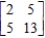 Find the inverse of the given matrix, if it exists. If not, write does not exist. Verify your answer. ​  