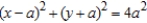 <strong>Find an equation of the circle that satisfies the conditions. Center and radius 2 </strong> A) B) C) D) E)