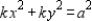 Determine whether the statement is true or false. If it is true, explain why it is true. If it is false, give an example to show why it is false. The circle with equation   lies inside the circle with equation   , provided   .   A) a B) b