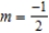 Find the slope of the line shown in the figure.   A)    B)    C)    D)    E)  Not defined