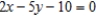 Write the equation   in the slope-intercept form and then find the slope and y-intercept of the corresponding line. A)    B)    C)    D)   