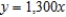 College admissions officers estimate that 65% of the students who are offered admission to the freshman class at the university will actually enroll.Find an equation that expresses the relationship between the number of students who actually enroll (y)  and the number of students who are offered admission to the university (x) .If the desired freshman class size for the upcoming academic year is 1,300 students, how many students should be admitted? A)    2,000 students should be admitted, if the desired freshman class size for the upcoming academic year is 1,300. B)    2,200 students should be admitted, if the desired freshman class size for the upcoming academic year is 1,300. C)    6,500 students should be admitted, if the desired freshman class size for the upcoming academic year is 1,300. D)    1,846 students should be admitted, if the desired freshman class size for the upcoming academic year is 1,300.