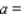 If the line passing through the points   and   is parallel to the line passing through the points   and   , what is the value of a?   __________