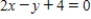Sketch the straight line defined by the linear equation by finding the x- and y- intercepts. ​   ​ A)    B)    C)    D)   