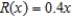 Find the break-even point for the firm whose cost function C and revenue function R are given.   ;    