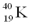When   undergoes beta-decay, the product is   .