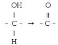 Which coenzyme is the electron acceptor in the following reaction?   A)  FAD B)  NAD+ C)  FMN D)  NADH E)  FADH₂
