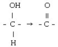 Which coenzyme is the electron acceptor in the following reaction?   A)  FAD B)  NAD+ C)  FMN D)  NADH E)  FADH₂