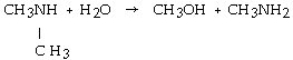 <strong>Which of the following represents the complete neutralization of N,N-dimethylamine?</strong> A)   B)   C)   D)   E)   <div style=padding-top: 35px> 
