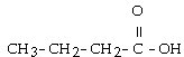 What is the common name of the compound?   is A)  acetic acid. B)  propanoic acid. C)  propionic acid. D)  butanoic acid. E)  butyric acid.