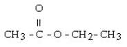What is the common name of this compound?   A)  ethyl methyl ester B)  diethyl ester C)  ethyl methanoate D)  2-ether-2-butanone E)  ethyl acetate