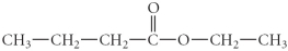 Name the following compound.   A)  ethyl propyl ether B)  ethyl propanoate C)  ethyl butanoate D)  hexanoic acid E)  4-hexanal