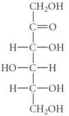 Which of the following is an example of an aldopentose? A)    B)    C)    D)    E)   