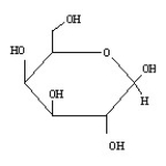 Galactose has the structure shown below. Which anomer is shown?   A)  the α anomer B)  the β anomer C)  the D anomer D)  the L anomer E)  none of the above