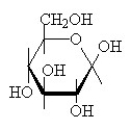 State whether each of these structures is the α- or β-form. - 