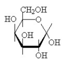 State whether each of these structures is the α- or β-form. - 