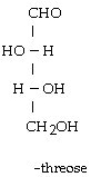 Identify each Fischer projection as the D- or L-isomer. - 